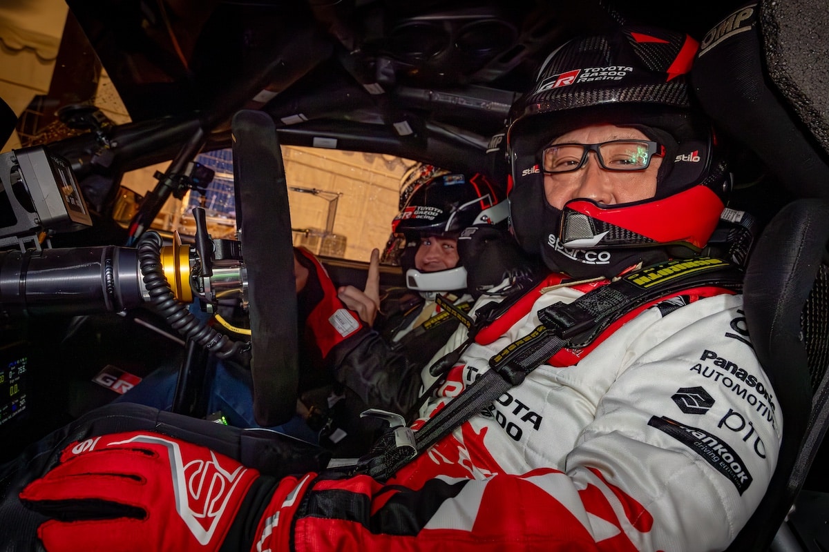 Toyota GR Yaris sur le circuit