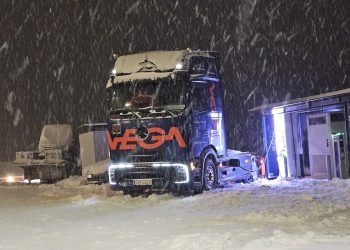 Le Mercedes eActros 600 électrique atteint des sommets inespérés au-delà du Cercle Polaire !