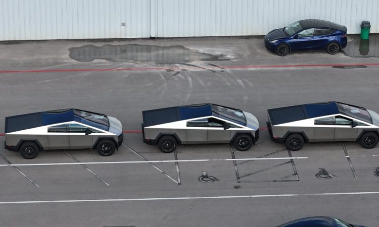 Tesla Giga Texas en pleine effervescence : le Cybertruck fait enfin son entrée en production !